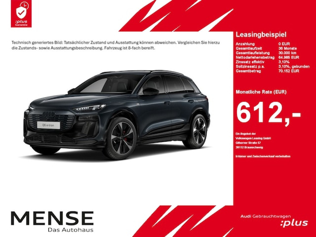 Audi Q6 e-tron SUV e-tron Audi Q6 SUV e-tron