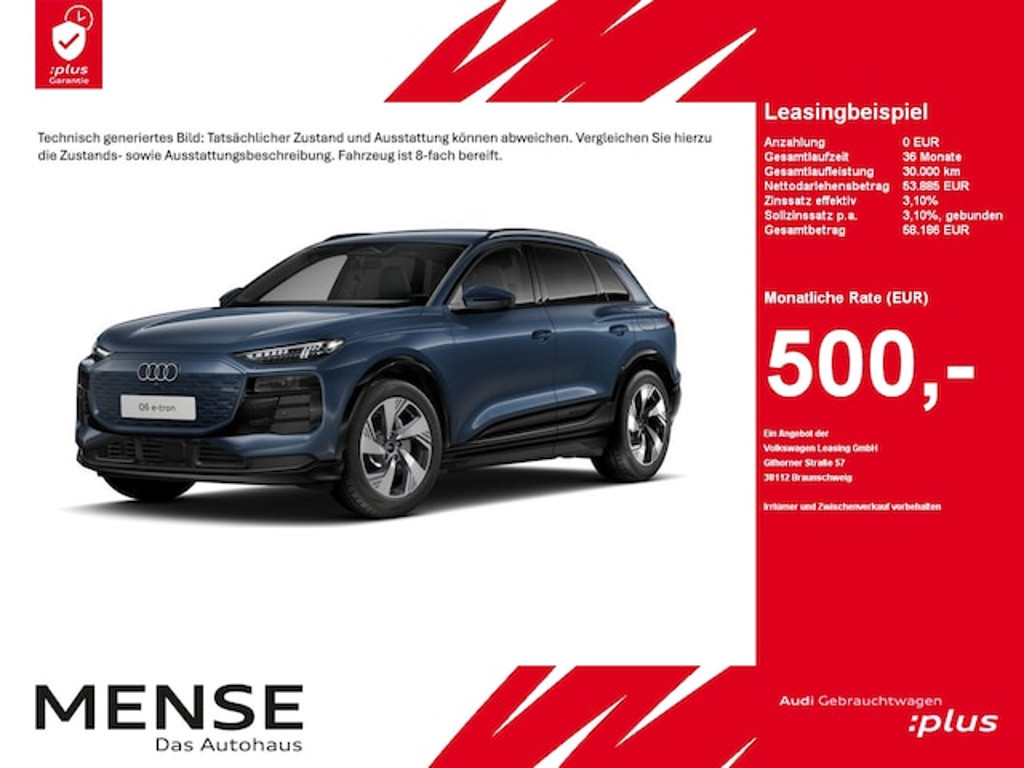 Audi Q6 e-tron SUV e-tron Audi Q6 SUV e-tron