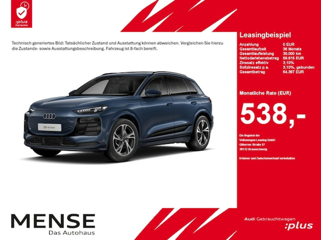 Audi Q6 e-tron SUV e-tron Audi Q6 SUV e-tron