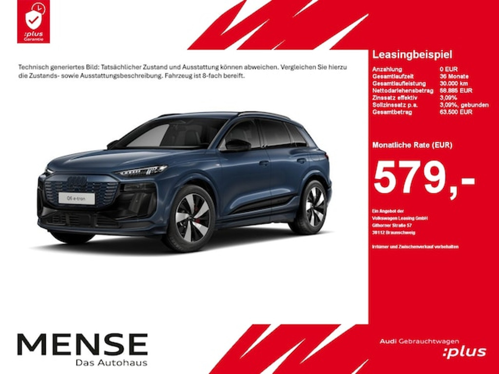Audi Q6 e-tron SUV e-tron Audi Q6 SUV e-tron