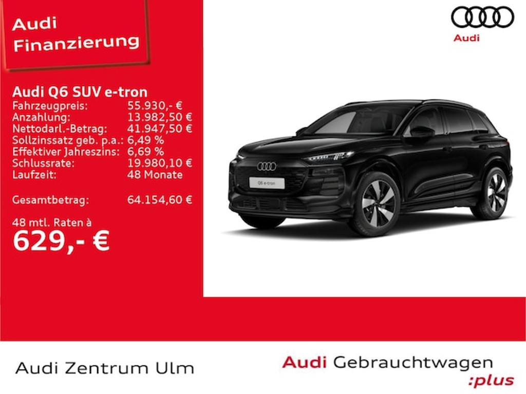 Audi Q6 e-tron SUV e-tron Audi Q6 SUV e-tron