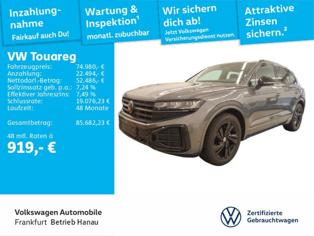 Volkswagen Touareg 4Motion R-Line IQ.Drive 3.0 V6 TSI 3.0 V6 TDI