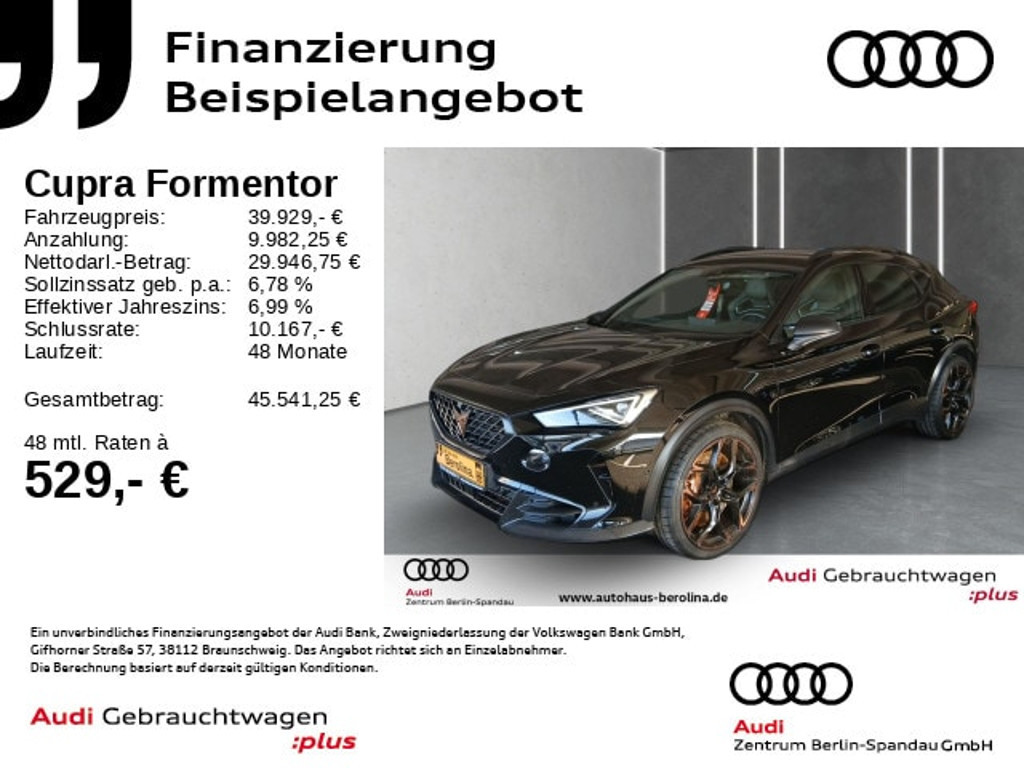 Cupra Formentor VZ5 2.5 TSI DSG