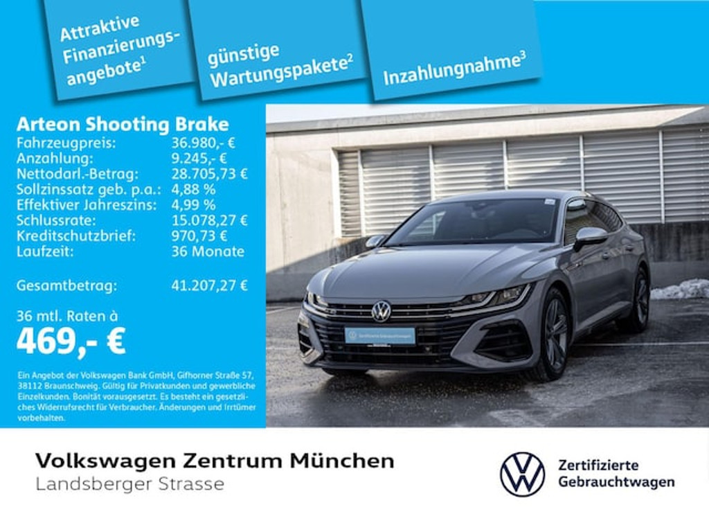 Volkswagen Arteon Shooting Brake DSG 2.0 TSI