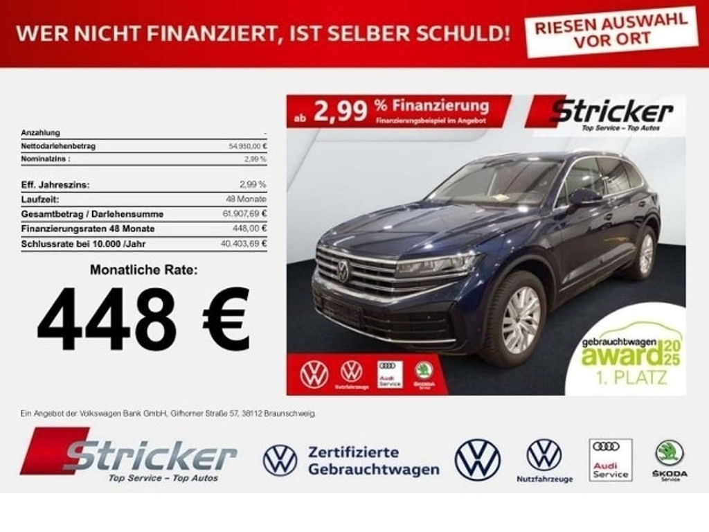 Volkswagen Touareg 3.0 V6 TDI