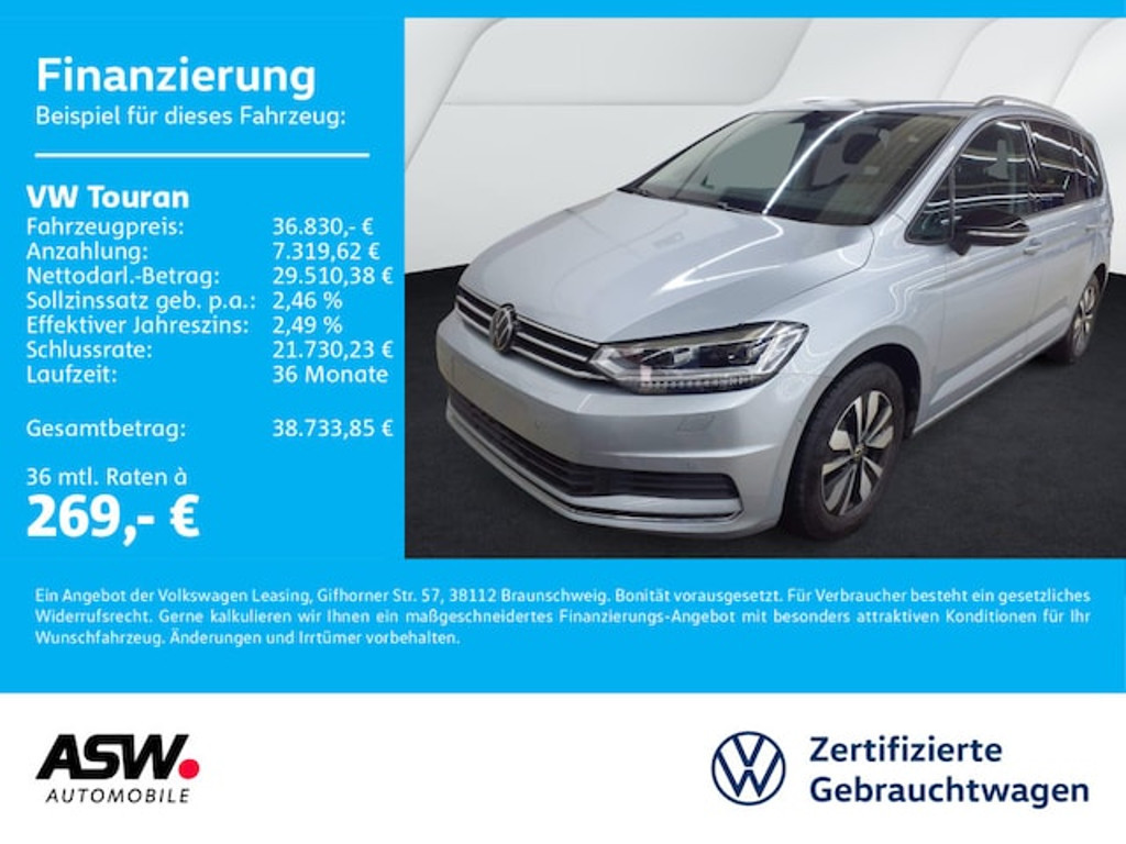 Volkswagen Touran DSG 2.0 TDI
