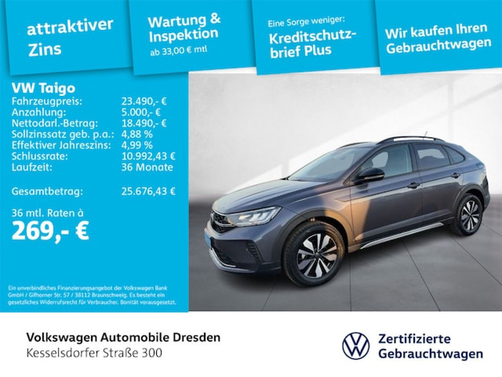 Volkswagen Taigo 1.0 TSI