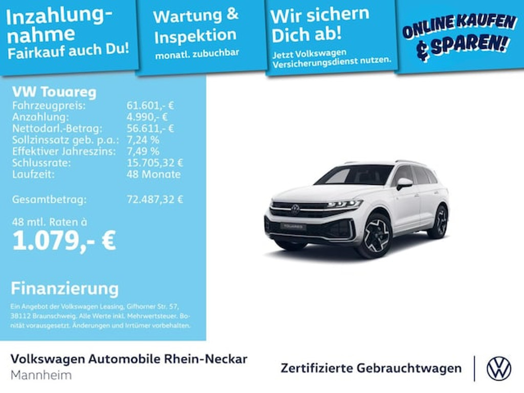 Volkswagen Touareg 4Motion R-Line 3.0 V6 TDI