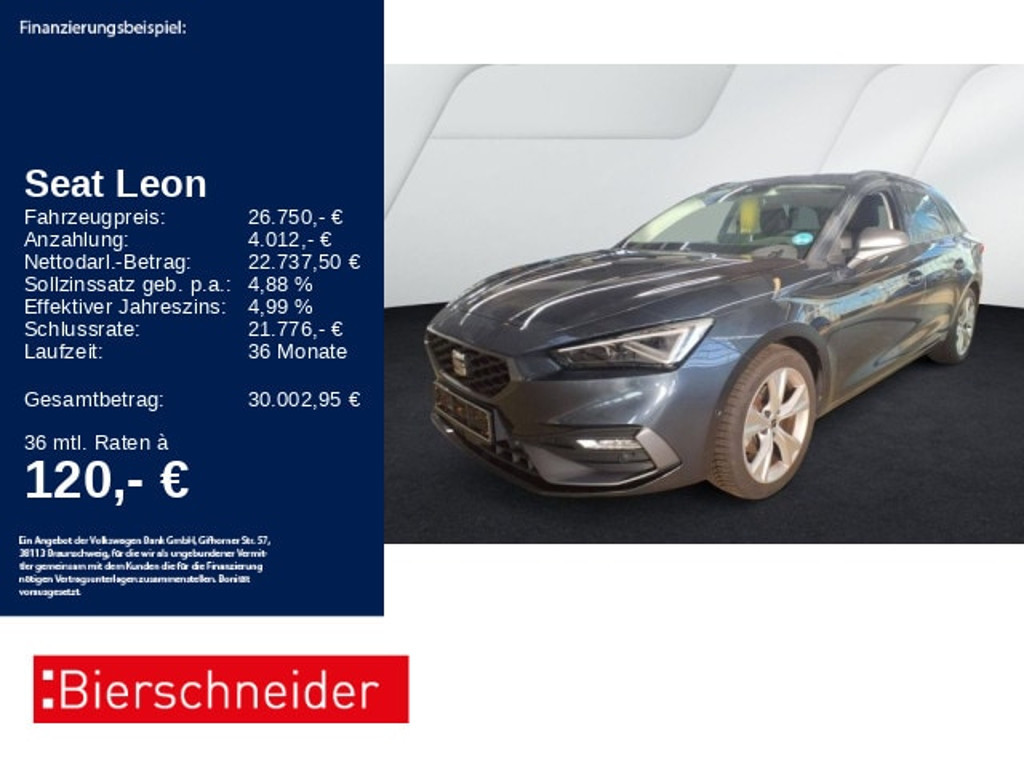 Seat Leon FR-lijn 1.5 TSI Sportstourer DSG