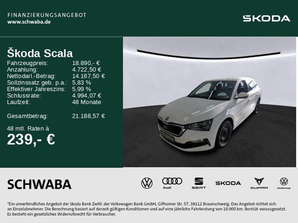 Skoda Scala Ambition 1.5 TSI