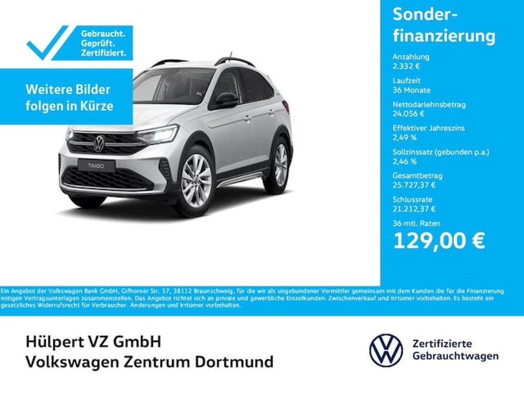 Volkswagen Taigo Taigo 1.5 GOAL AHK CAM ACC NAVI CARPLAY SITZHEIZ