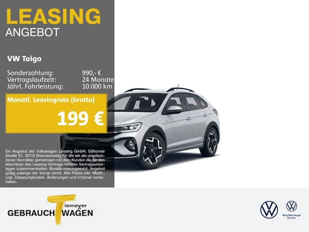 Volkswagen Taigo R-Line 1.0 TSI
