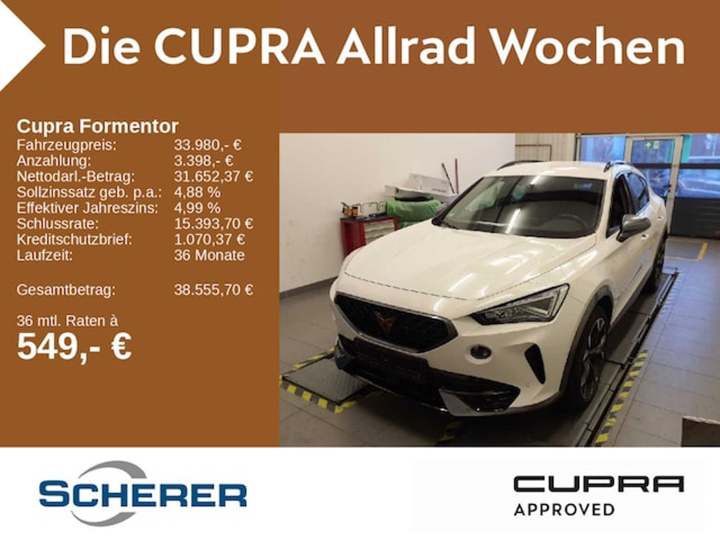 Cupra Formentor 4Drive 2.0 TSI VZ