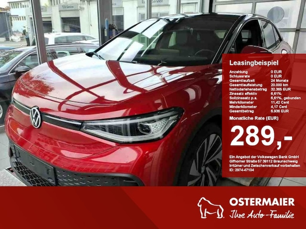 Volkswagen ID.5 204PS ACC.AHK.AREA-VIEW.NAVI.HUD.LED.APP-C.LKRD-HZG.SHZ
