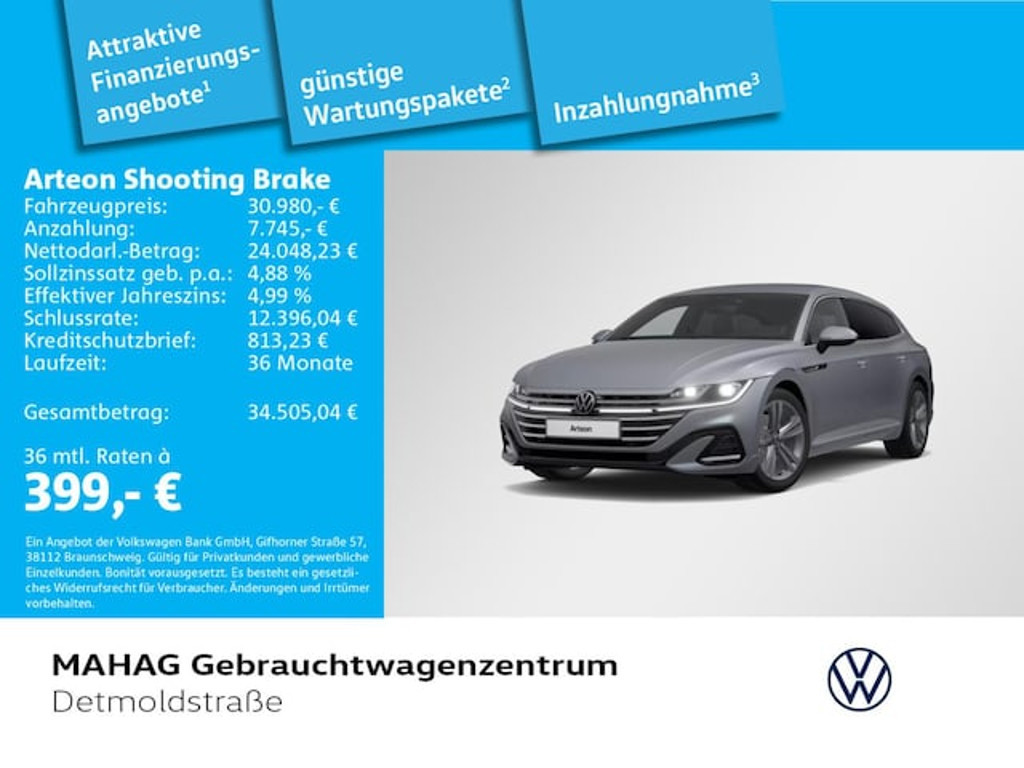 Volkswagen Arteon Shooting Brake R-Line IQ.Drive 2.0 TSI