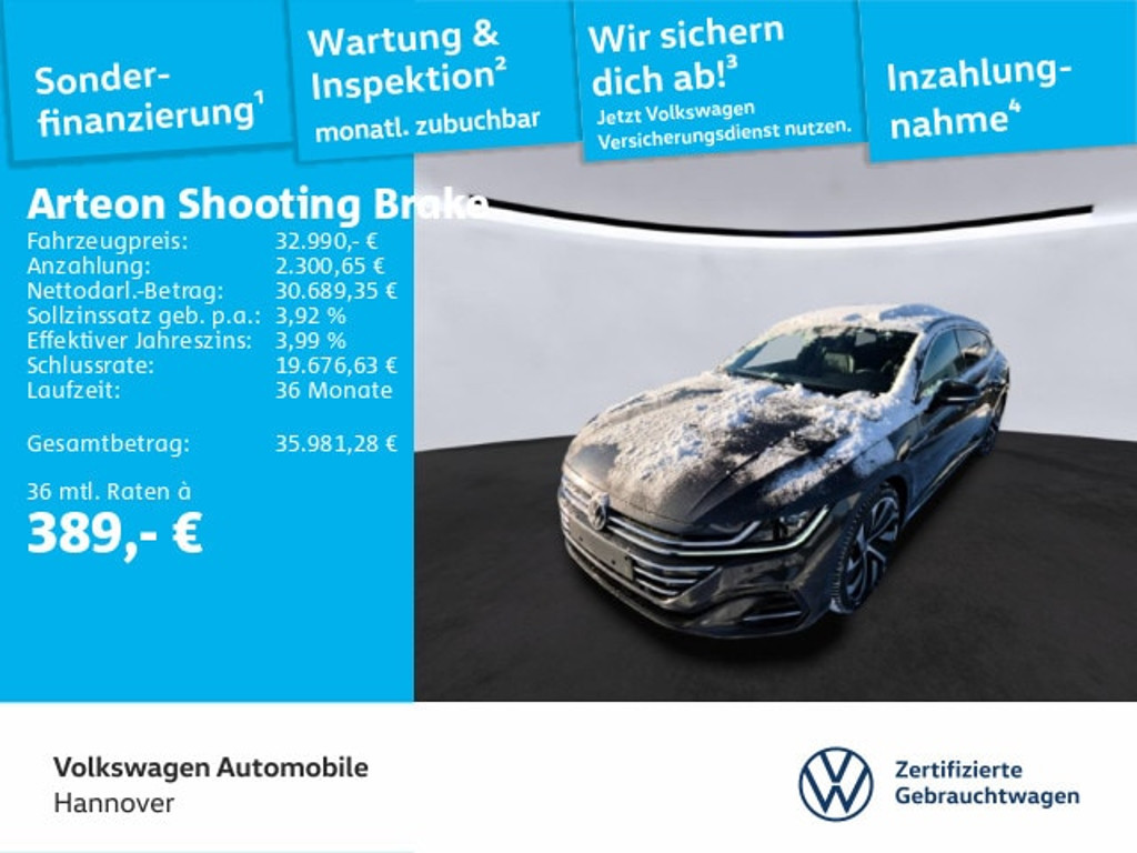 Volkswagen Arteon Shooting Brake DSG R-Line 2.0 TSI