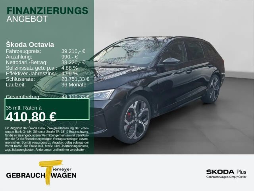 Skoda Octavia Combi RS 2.0 TSI