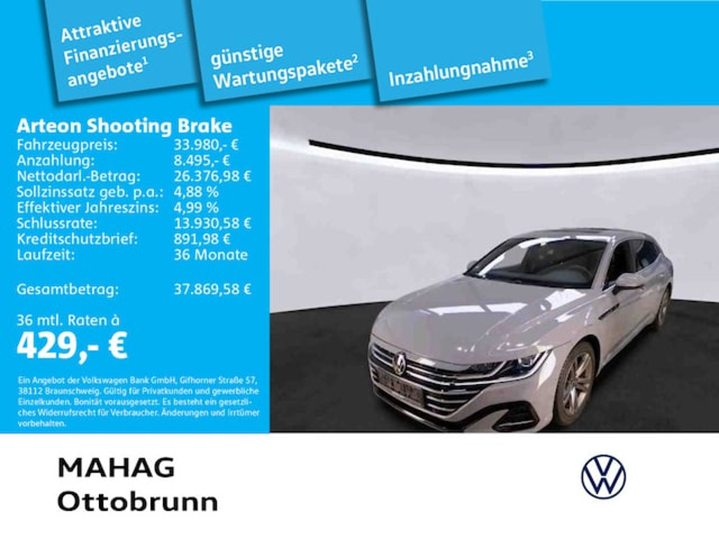 Volkswagen Arteon Shooting Brake DSG R-Line IQ.Drive 2.0 TDI