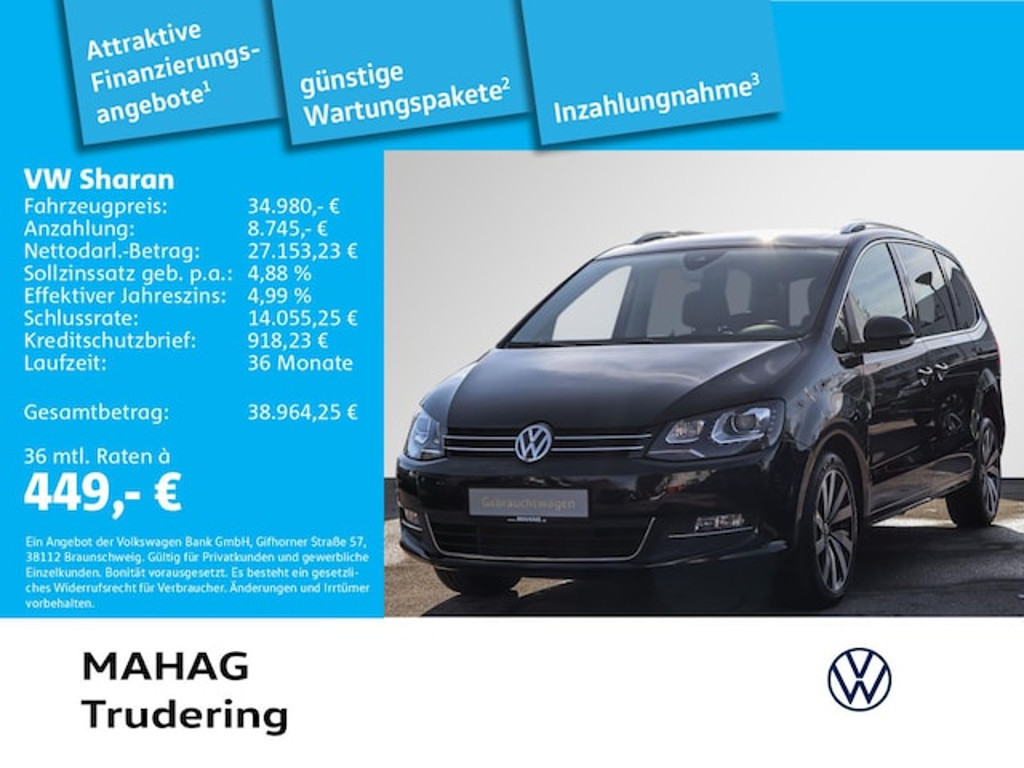 Volkswagen Sharan Highline 1.4 TSI