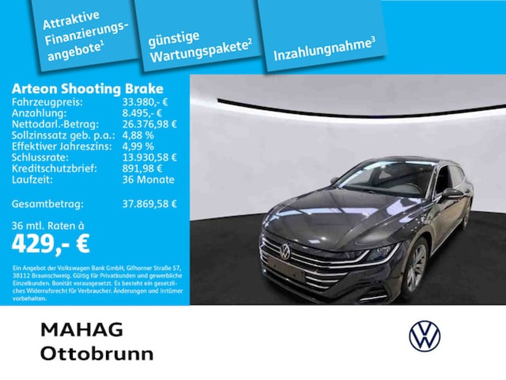 Volkswagen Arteon Shooting Brake DSG R-Line 2.0 TSI