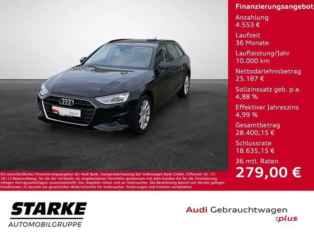 Audi A4 Avant S-Tronic 40 TDI