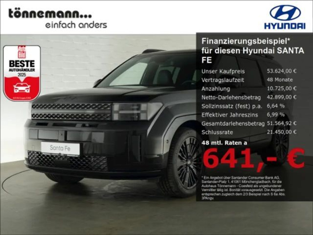 Hyundai Santa Fe Vierwielaandrijving