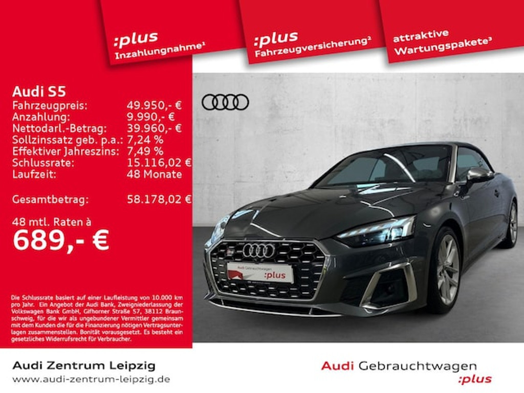 Audi S5 Cabriolet Quattro