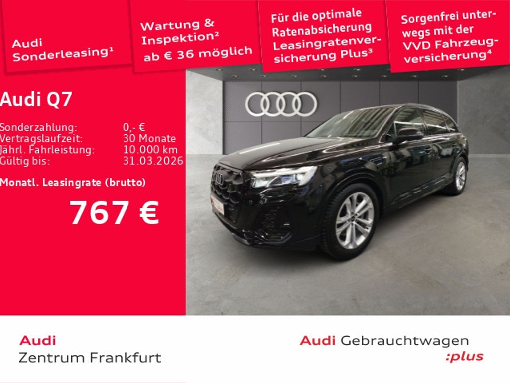 Audi Q7 Quattro S-Line 50 TDI