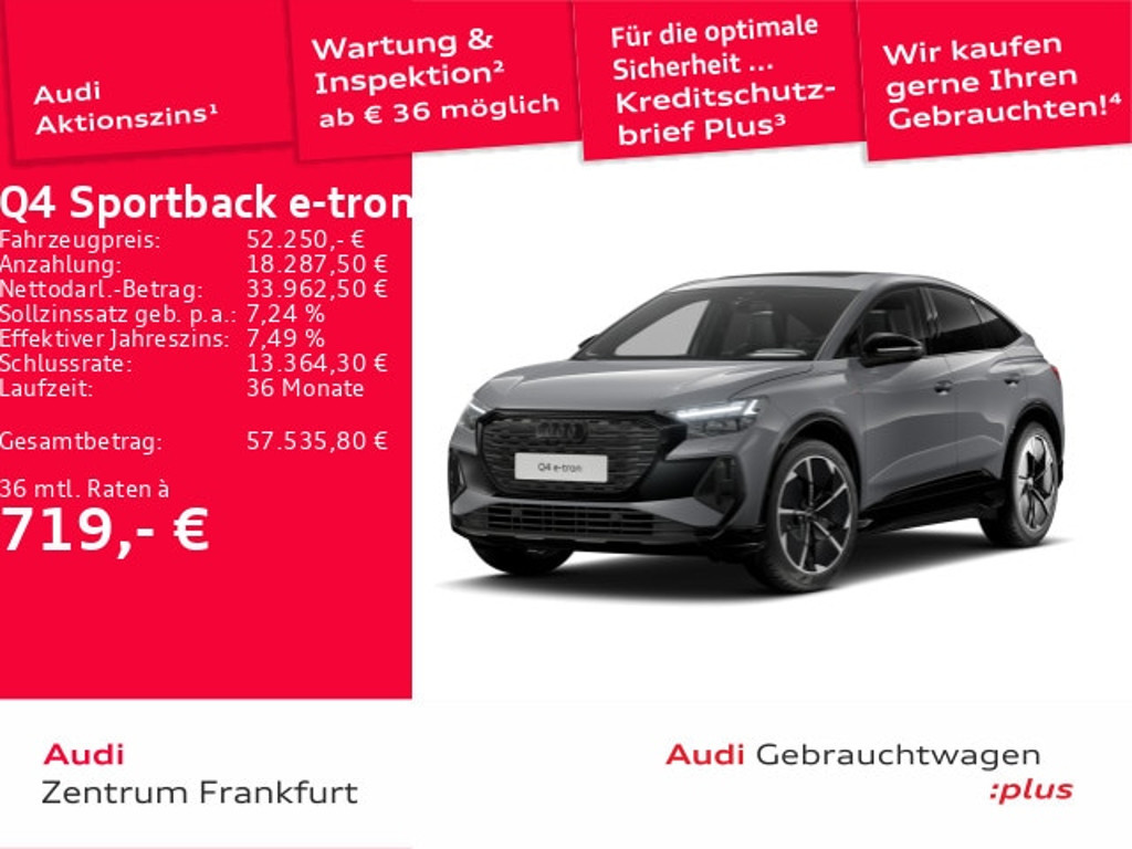 Audi Q4 e-tron Sportback Quattro