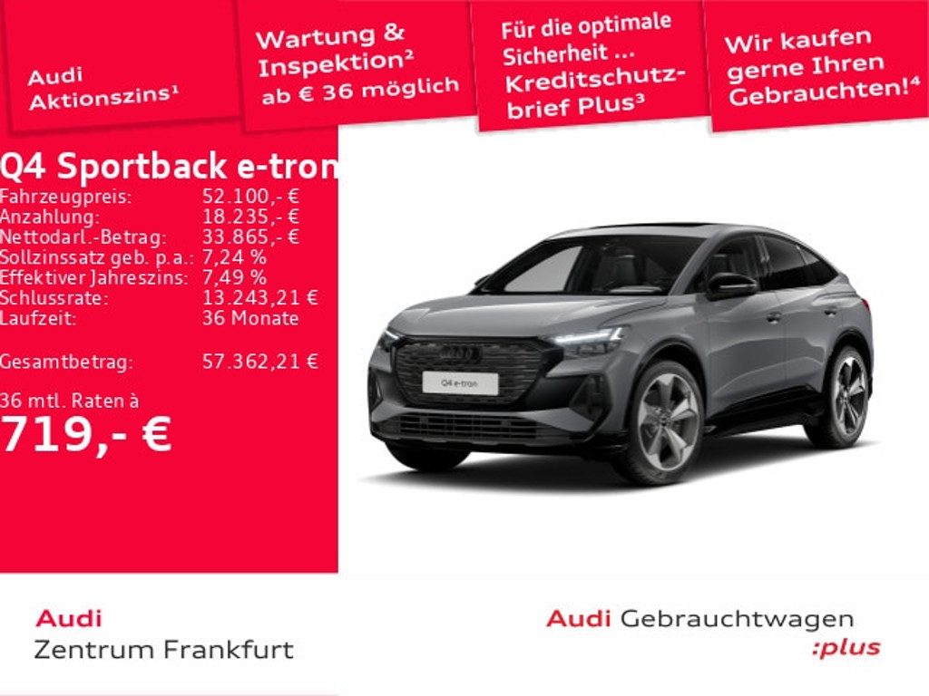 Audi Q4 e-tron Sportback Quattro