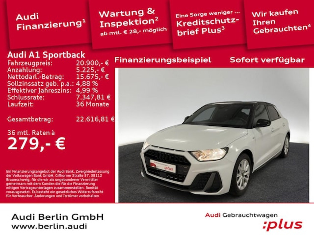 Audi A1 Sportback 25 TFSI