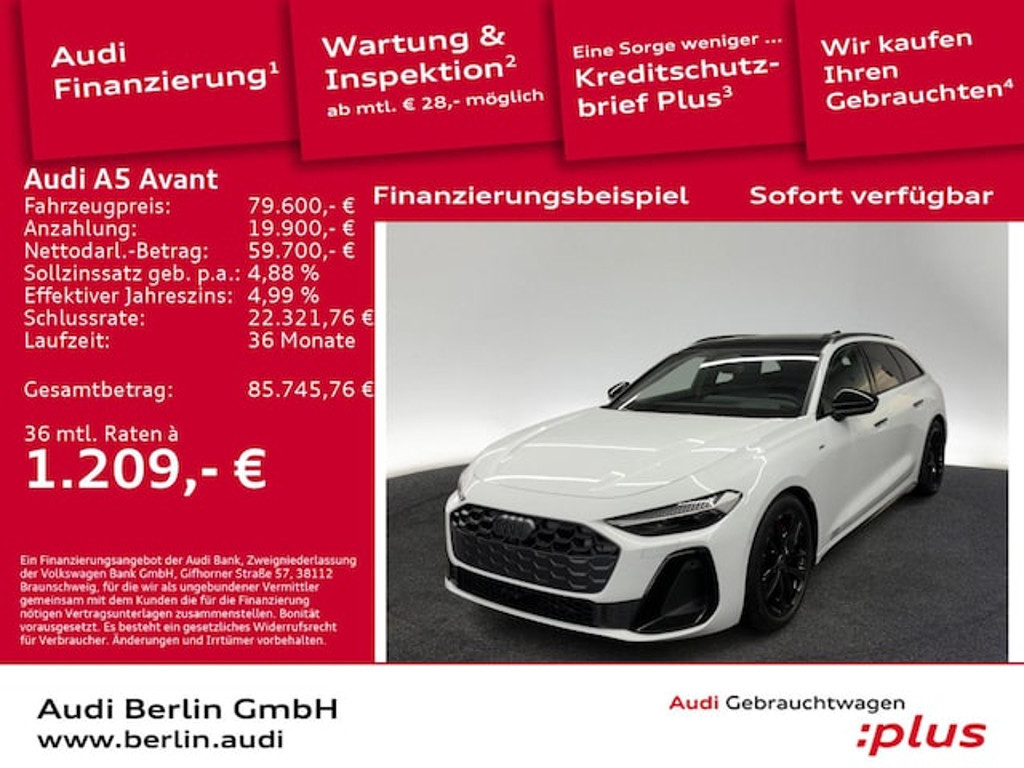 Audi A5 Avant Quattro S-Tronic Hybride