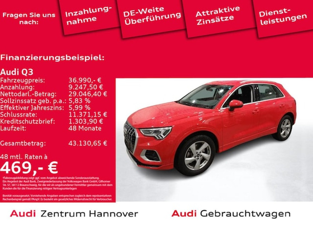 Audi Q3 Quattro S-Tronic 40 TDI