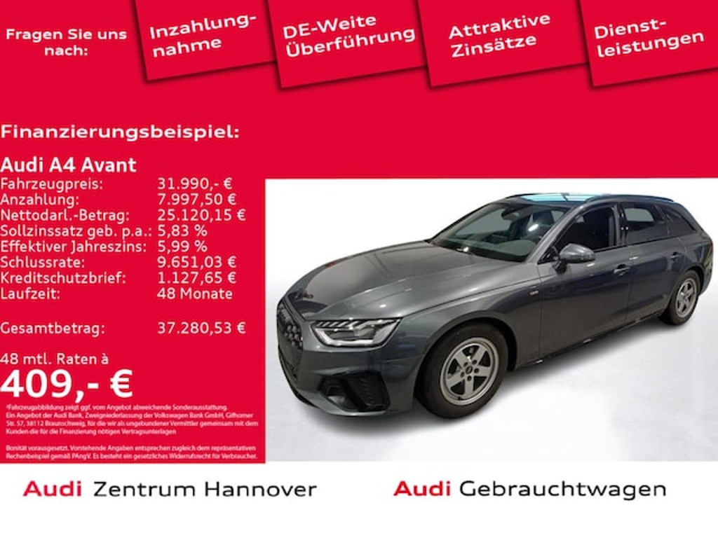Audi A4 Avant S-Line S-Tronic 35 TFSI