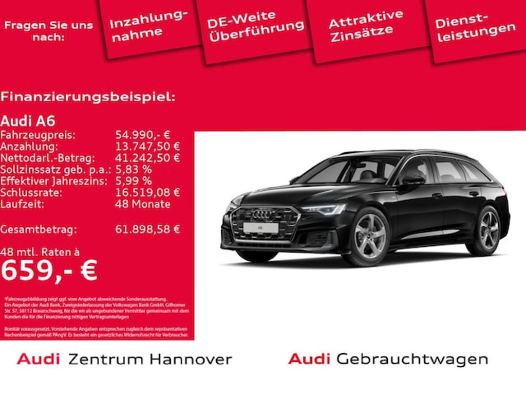 Audi A6 Avant Quattro S-Line 50 TDI