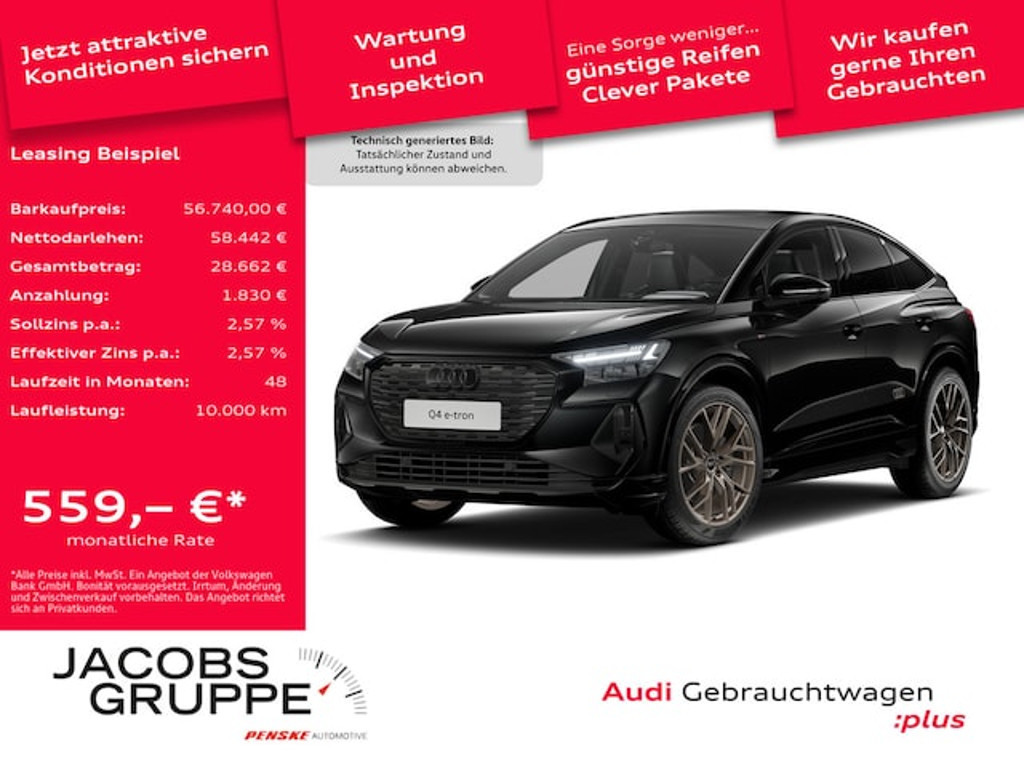 Audi Q4 e-tron Sportback Quattro