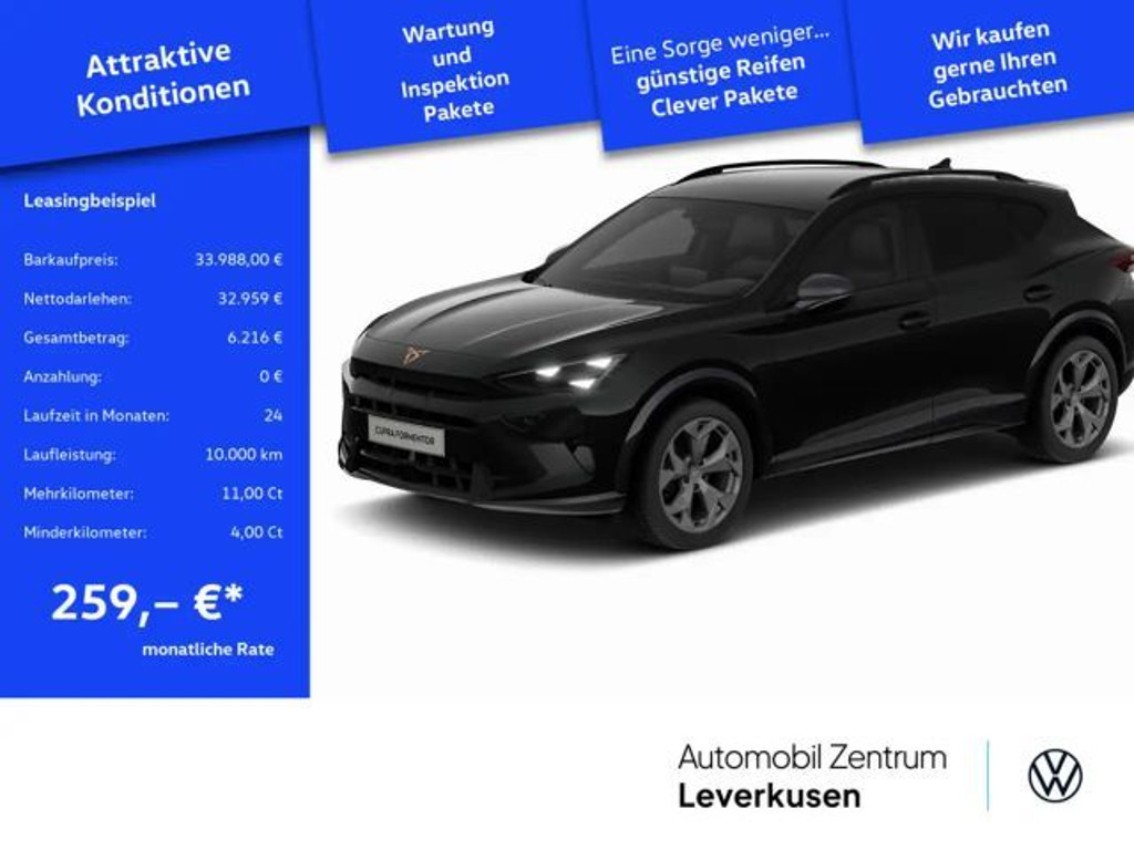 Cupra Formentor TDI 2.0 TDI 110 kW FACEL. LED 360°