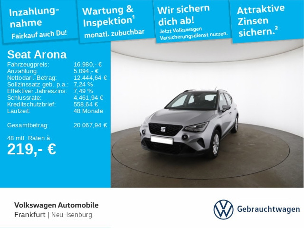 Seat Arona Style 1.0 TSI DSG