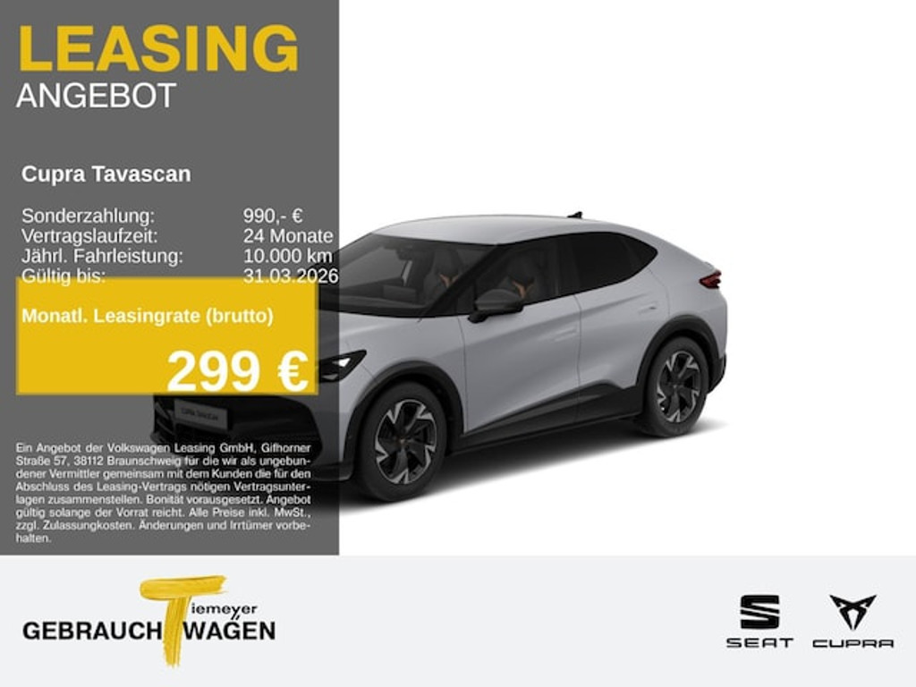 Cupra Tavascan Tavascan LM19 SIDE-ASSIST SUPERSPORT WÄRMEPUMPE