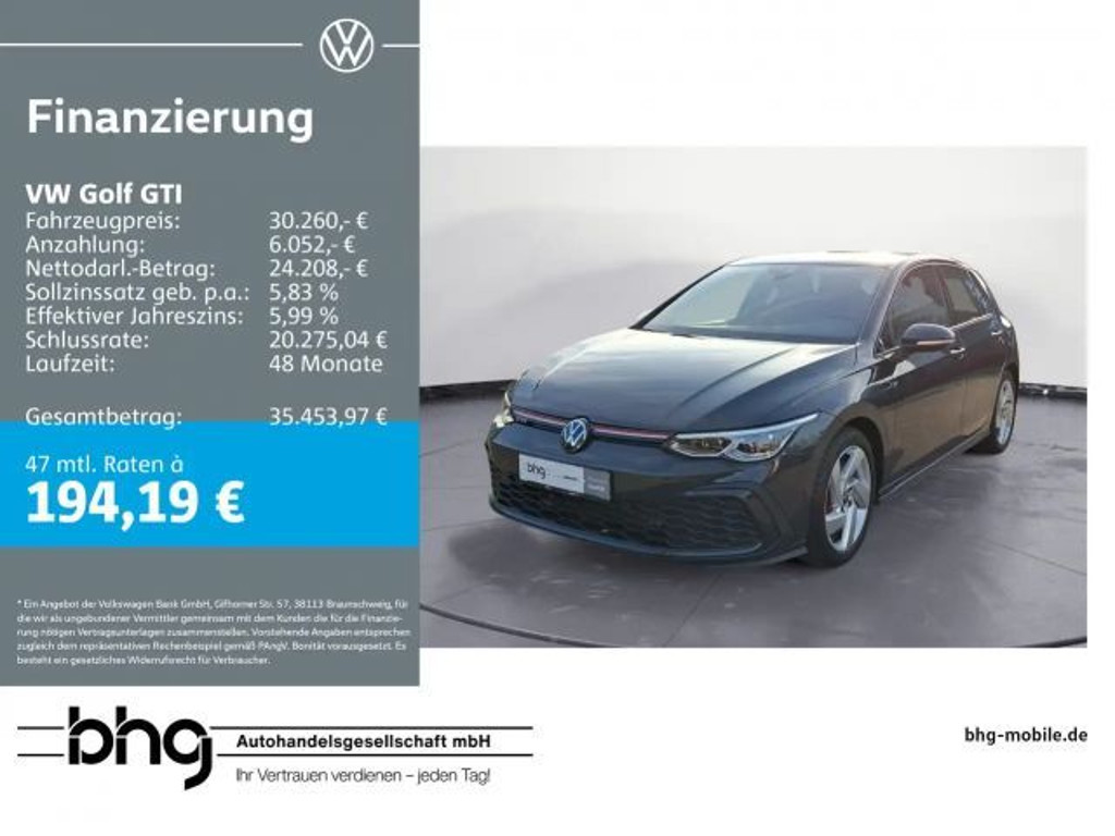 Volkswagen Golf DSG GTI 2.0 TSI