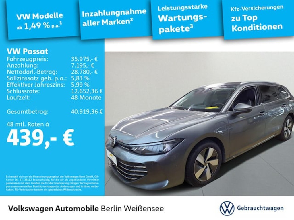 Volkswagen Passat Business eHybrid 1.5 TSI