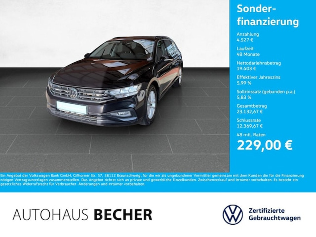 Volkswagen Passat Business DSG Variant 2.0 TDI