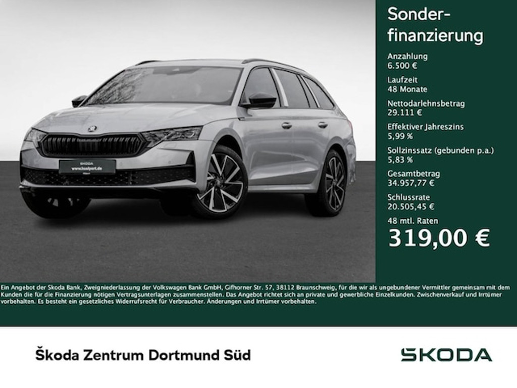 Skoda Octavia Combi Sportline 2.0 TDI