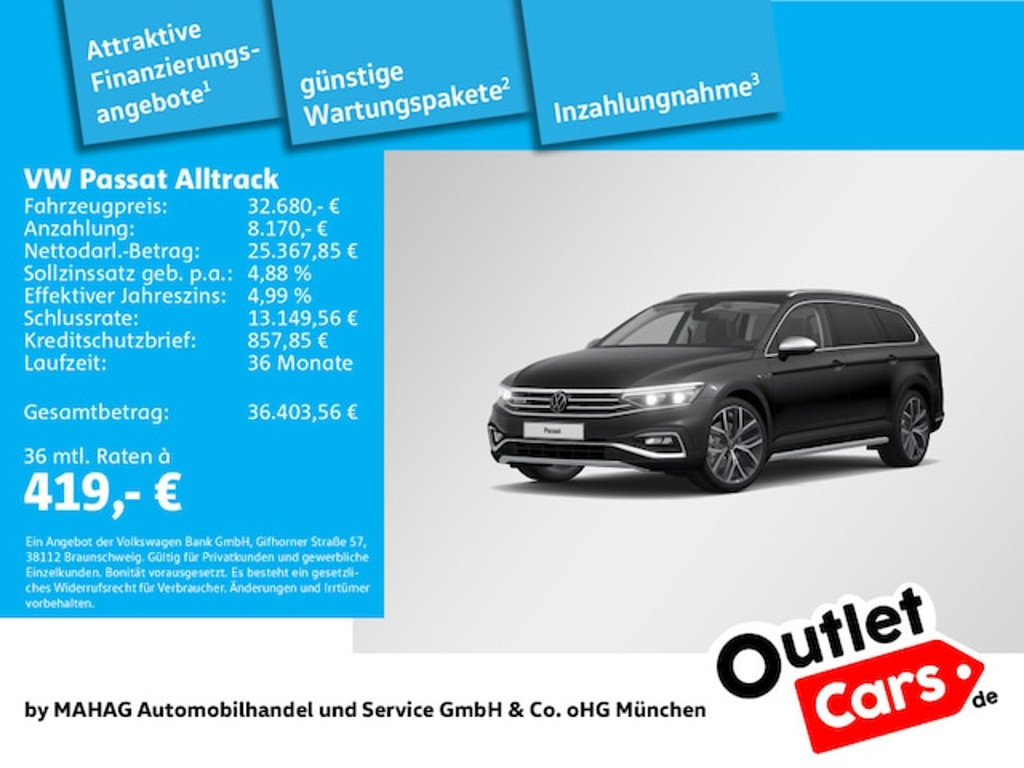 Volkswagen Passat Variant AllTrack IQ.Drive 2.0 TDI