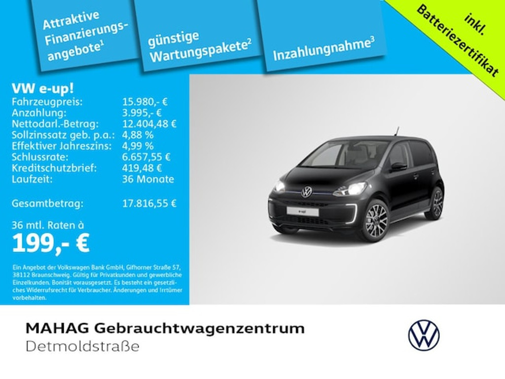 Volkswagen e-up! Move up! Move