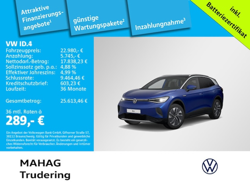 Volkswagen ID.4 IQ.Drive Pure