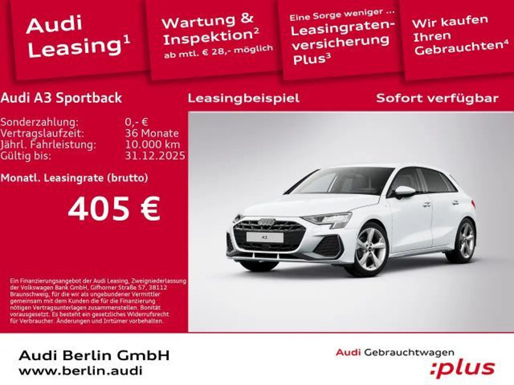 Audi A3 S-Line S-Tronic 35 TFSI