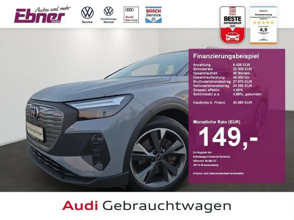 Audi Q4 e-tron S-Line 40