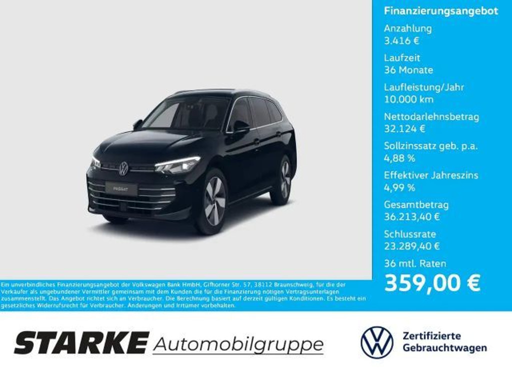 Volkswagen Passat Business DSG Variant 2.0 TDI