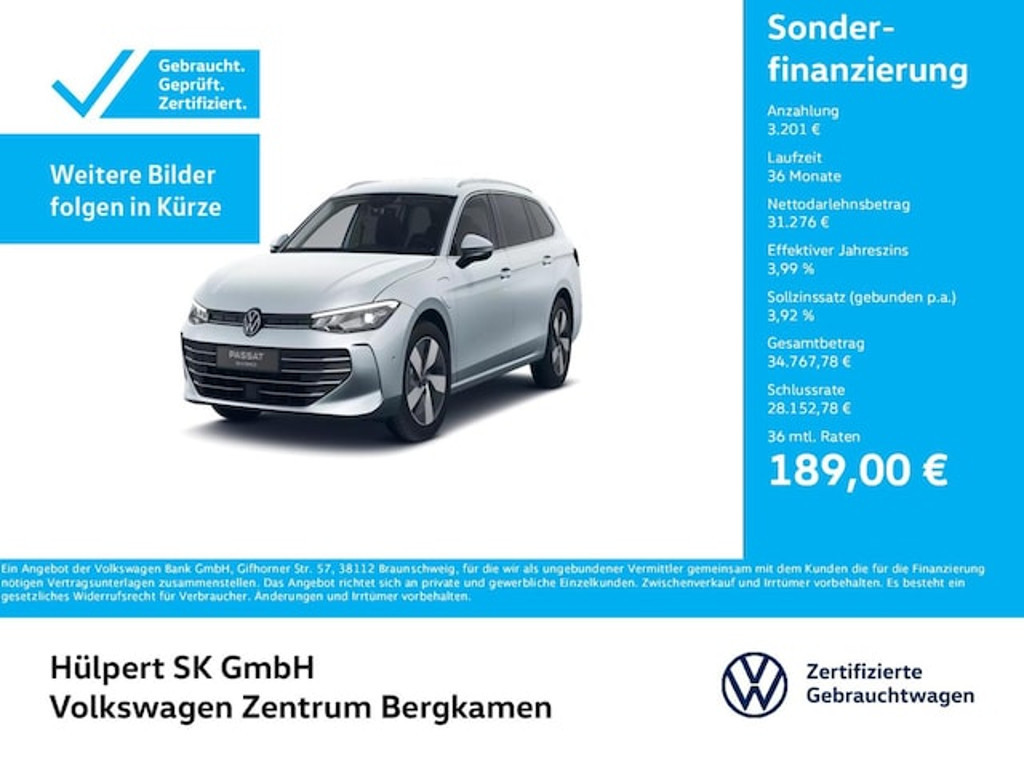 Volkswagen Passat Business Variant eHybrid